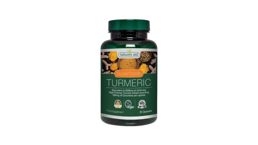 Natures Aid Turmeric  Caps 30 X 8200mg