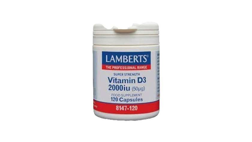 Lamberts Vit D3 Tab 120 X 2000Iu