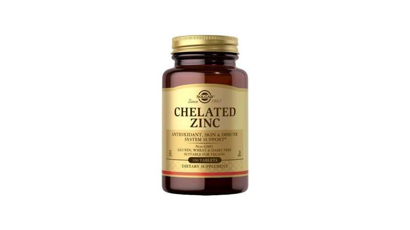 Solgar Chelated Zinc  Tab 100 X 22mg