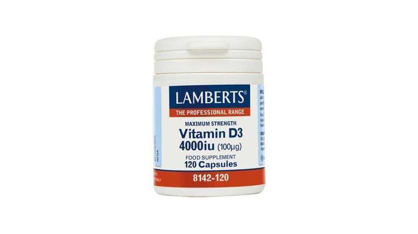 Lamberts Vitamin D3 Caps 120 X 4000Iu