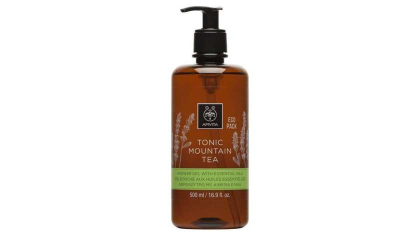 Apivita Shower Gel Tonic Mount Tea 500ml None