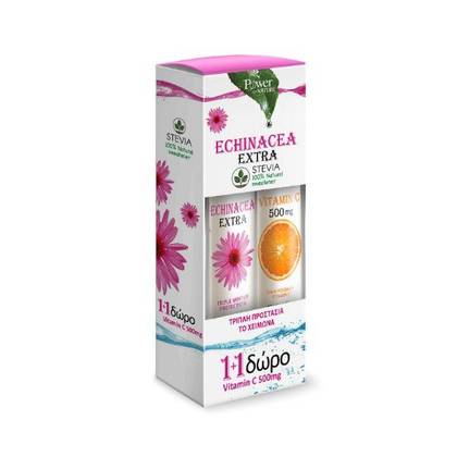 Power Of Nature Echinacea Plus vitamin C Soluble Tablets 20