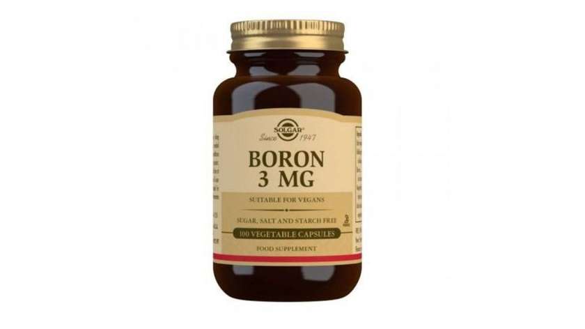Solgar Boron  Tab 100 X 3mg