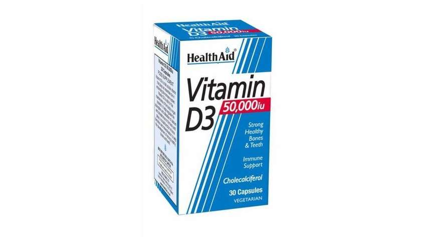 Health Aid Vitamin D3  Caps 30 X 50000Iu