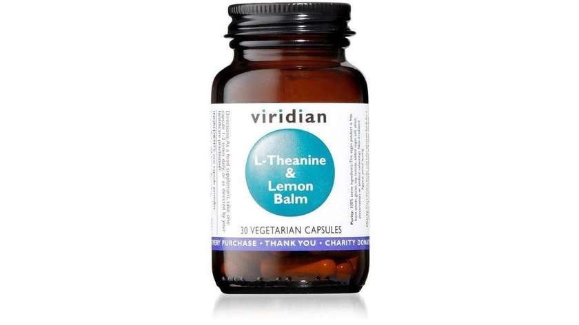 Viridian LTheanine & Lemon Balm  Caps 30