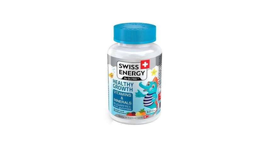 Swiss Energy Health Growth Vitamins Gummies 60
