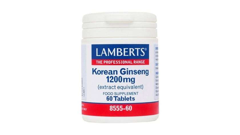 Lamberts Korean Ginseng Tab 60 X 1200mg