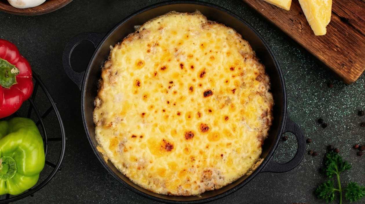 Classic julienne with chicken and mushrooms