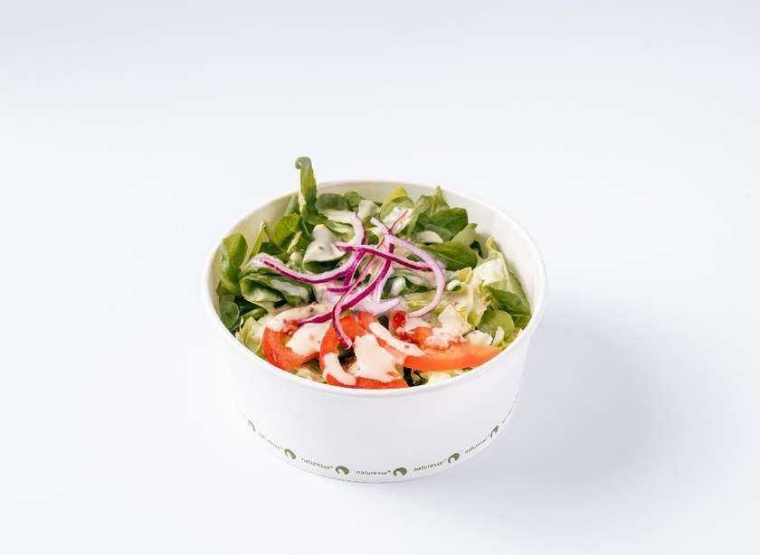 Míchaný Salát s Medovo Hořčičným Dipem