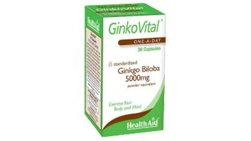Health Aid Ginkovital  Caps 30 X 5000mg