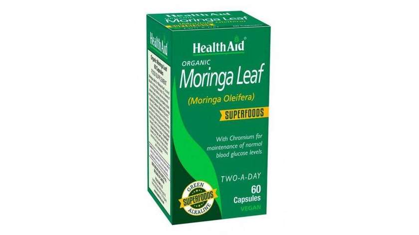 Health Aid Moringa Leaf  Caps 60