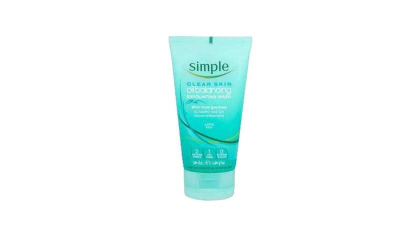 Simple Exfol Wash Oil Balancing Oil
