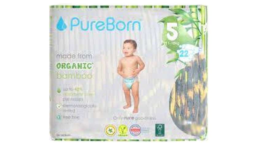 Pure Born 5 Signle (22 Nappies / Pack)