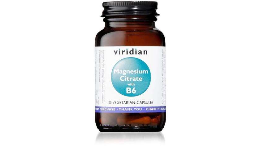 Viridian Magnesium Citrate With B6  Caps 30