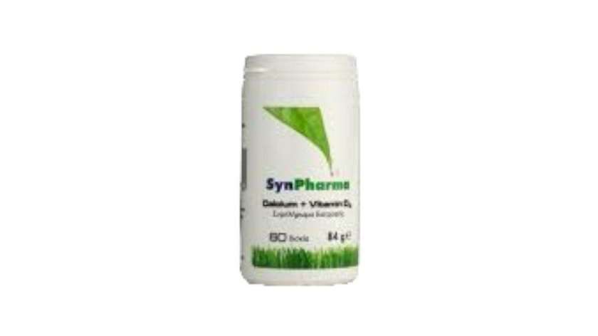 Synpharma Clacium+ Vit D3  Tab 60 X 500mg