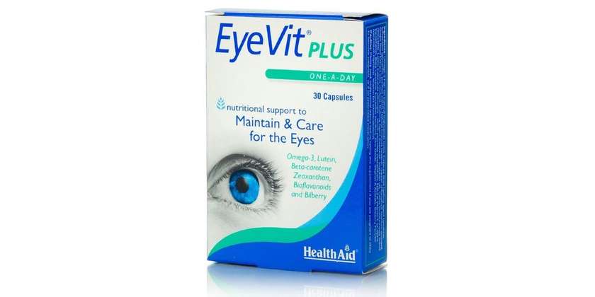 Health Aid Eye Vit Plus  Caps 30