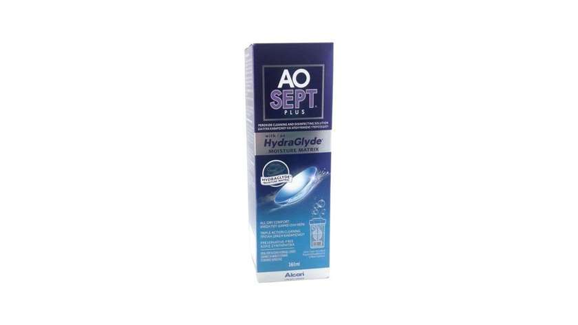 Aosept Plus With Hydraglyde 360ml
