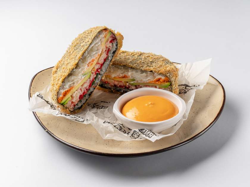 Суші-Бургер зі сніжним крабом