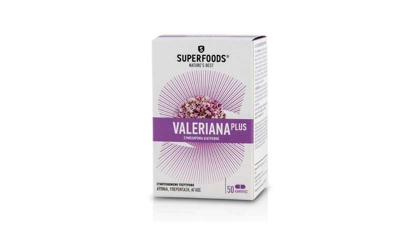 Superfoods Valeriana Plus  Caps 50