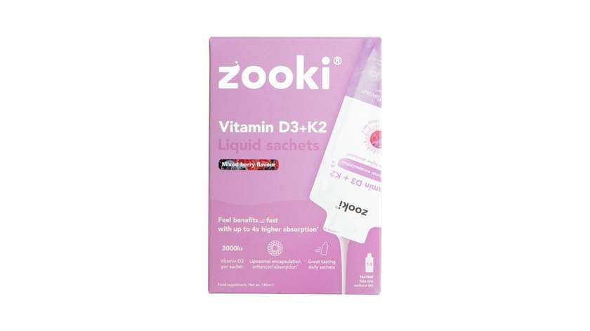 Zooki Vitamin D Mixed Berry Liquid 14
