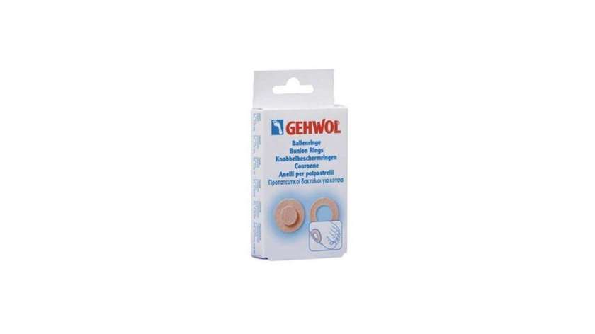 Gehwol Bunion Ring Oval + Round 6 Plasters
