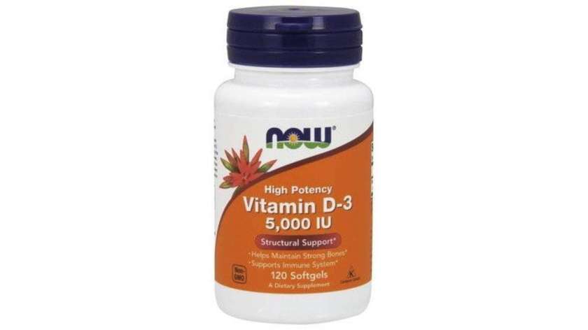 Now Vit D3 Soft Gels 120 X 5000Iu