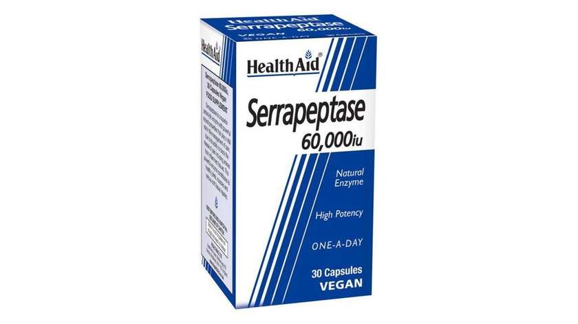 Health Aid Serrapeptase 60000Iu Caps 30