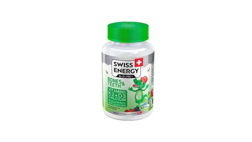 Swiss Energy Bones Teeth Vitamin Gummies 60