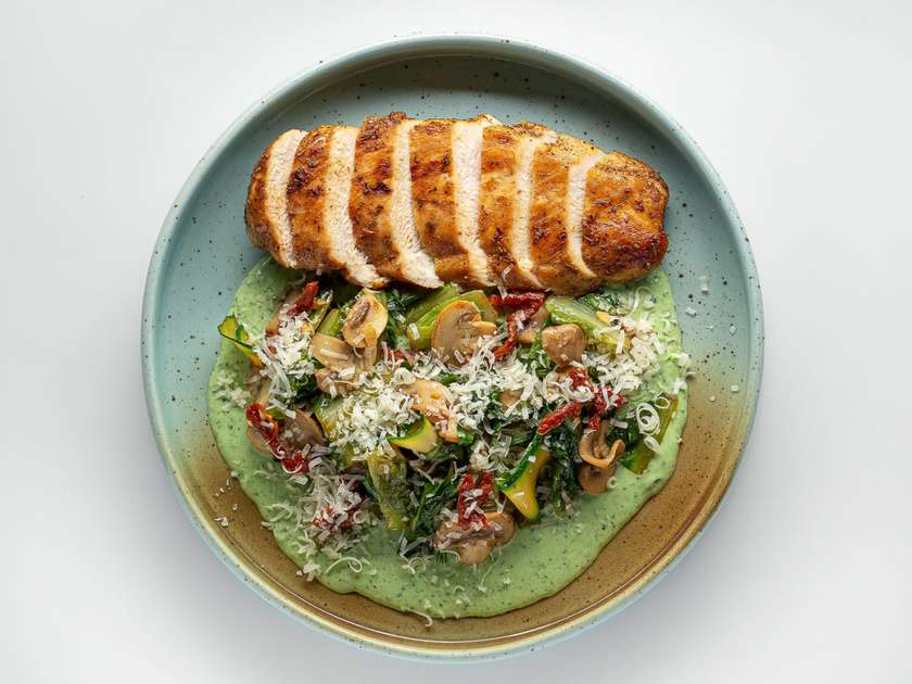 Курячий стейк Пармеджано