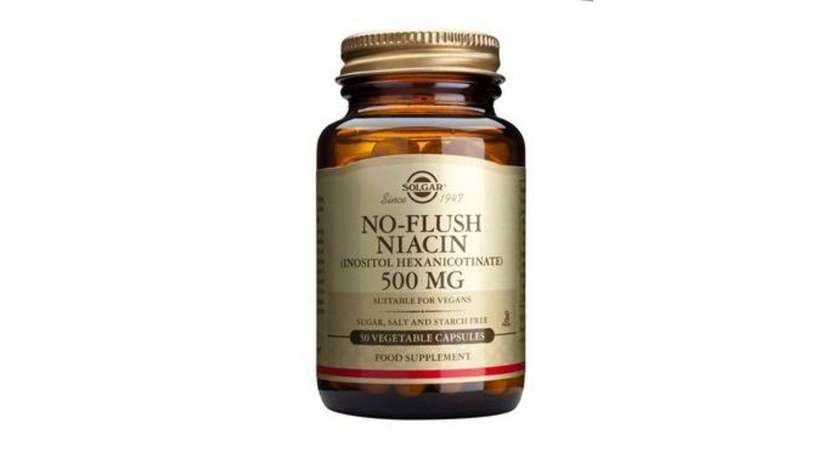 Solgar NoFlush Niacin  Caps 50 X 500mg