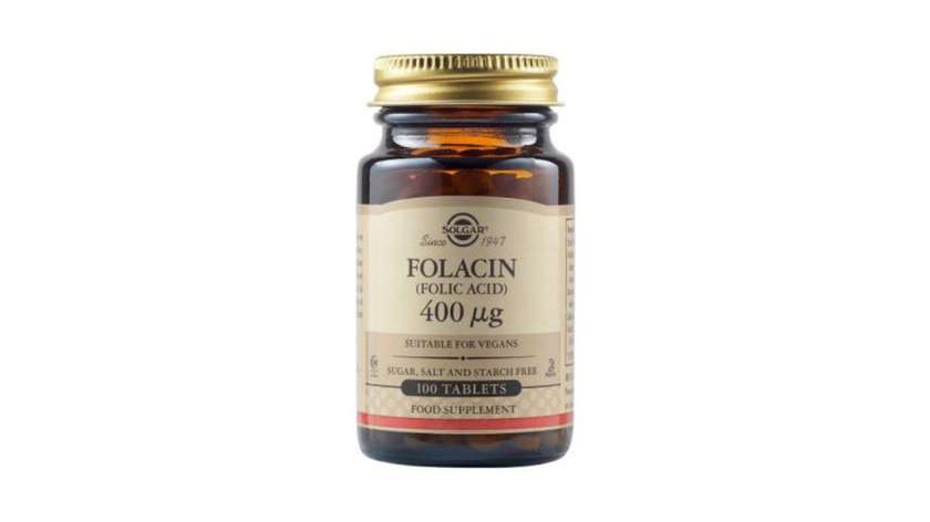 Solgar Folacin (Folic Acid)  Tab 100 X 400Ug