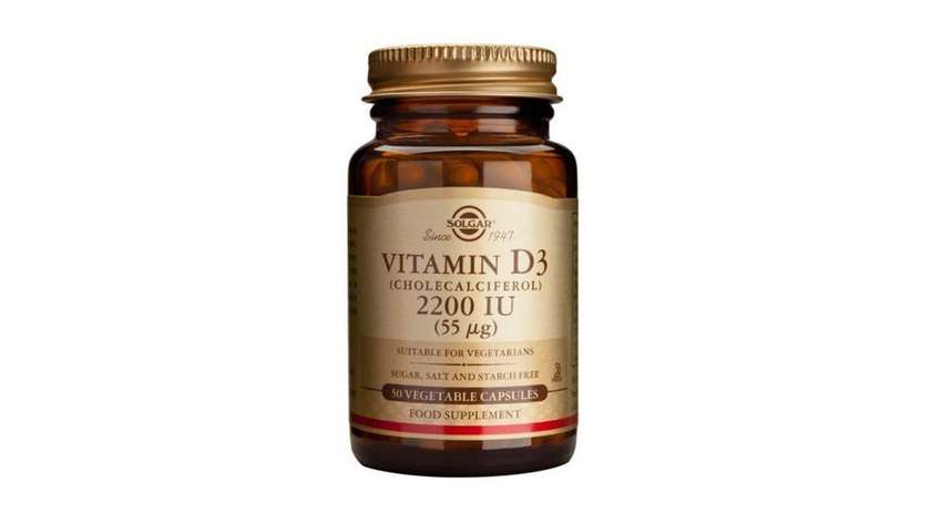 Solgar Vit D3  Caps 50 X 2200Iu