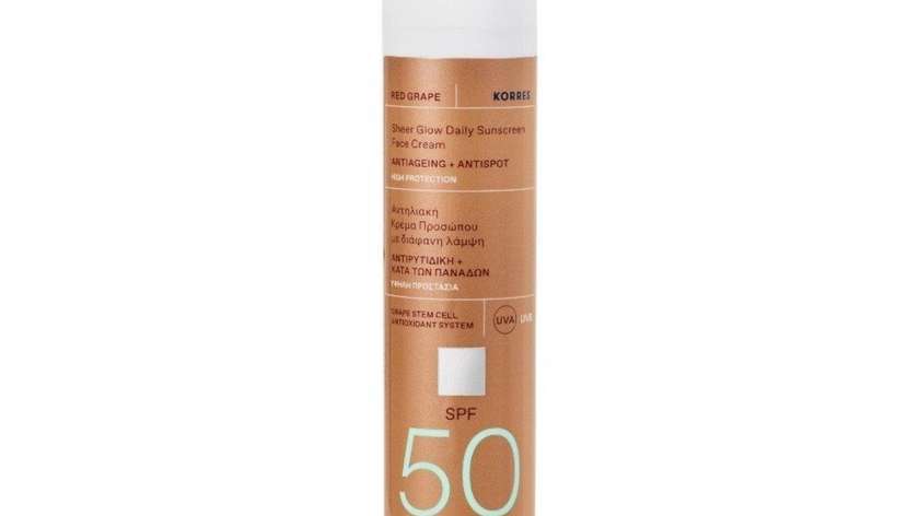 Korres Red Gr Suns Il Spf 50 50ml