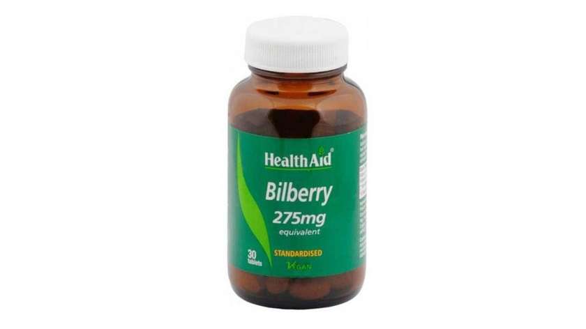 Health Aid Bilberry  Tab 30
