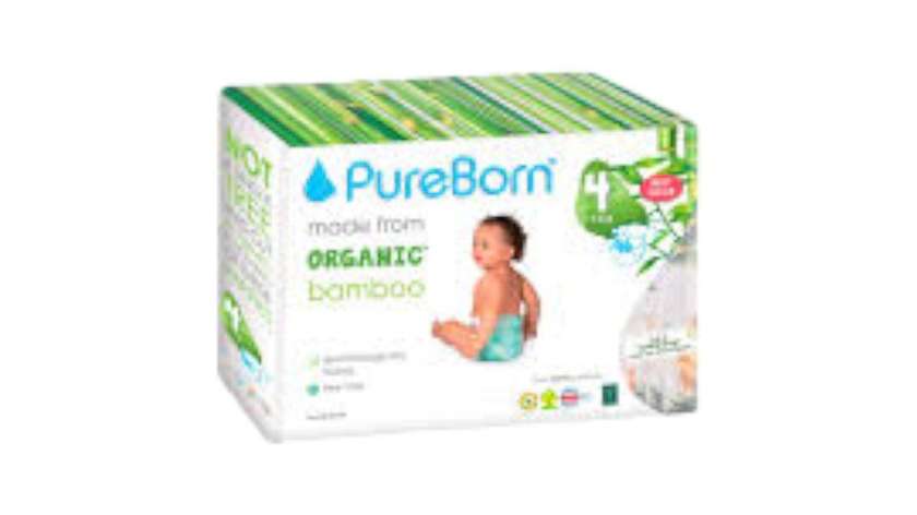 Pure Born 4 Value (96 Nappies / Pack)