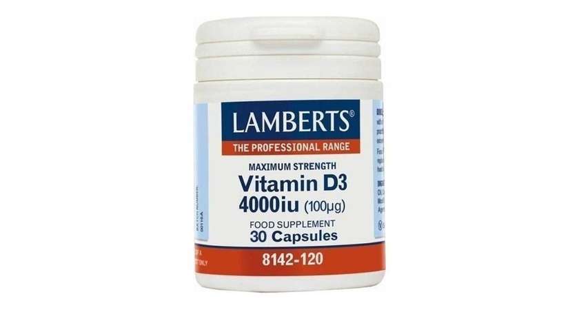 Lamberts Vit D3 Tab 30 X 4000Iu/100mg