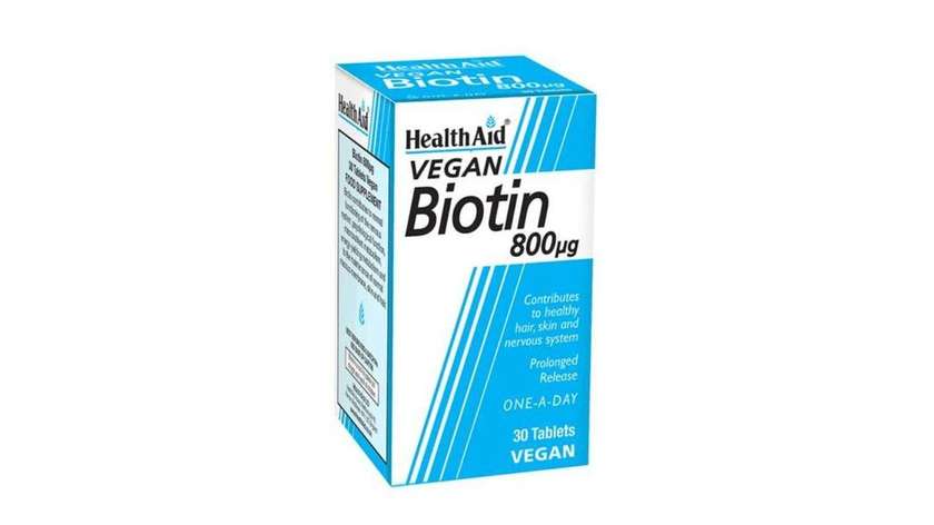 Health Aid Biotin Cg  Tab 30 X 800Mcg