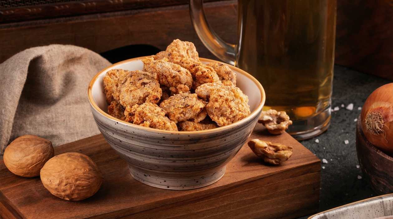 Walnuts in tempura