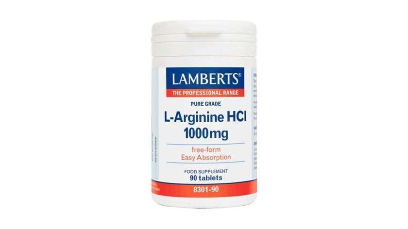 Lamberts LArginine Hci 90 X 1000mg