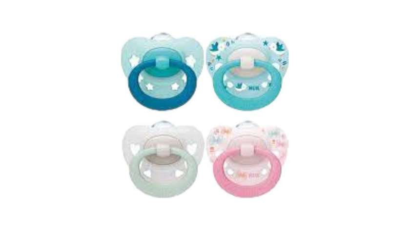 Nuk Sil Soother S1 2Box None