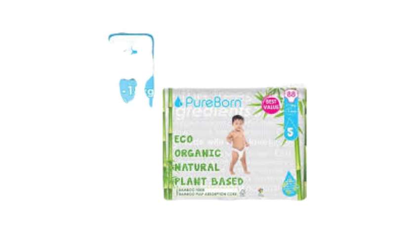 Pure Born 5 Value (88 Nappies / Pack)