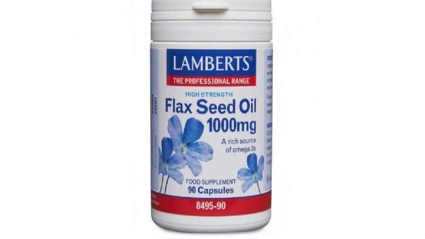 Lamberts Flax Seed Oil Caps 90 X 1000mg