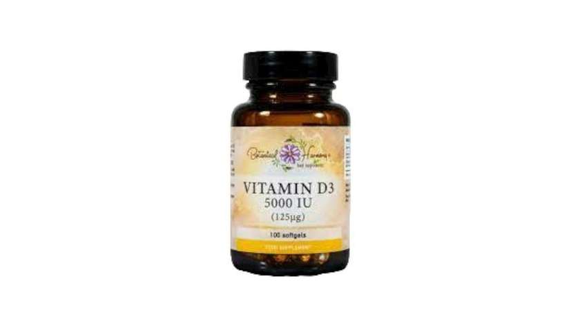 Bh Vitamin D3  Softgels 100 X 5000Iu