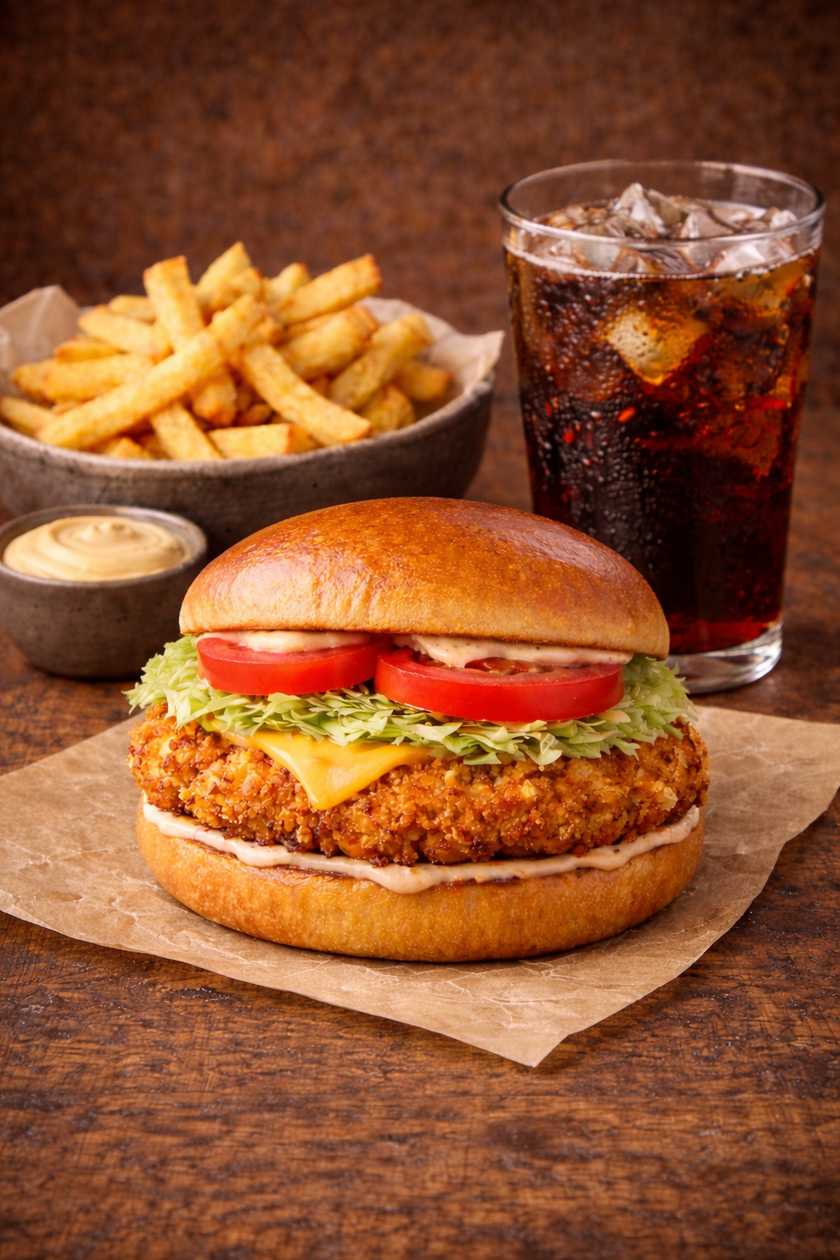 🍔🐔Champions Crispy Chicken Combo