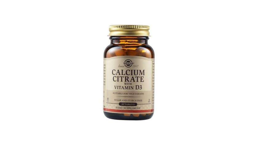 Solgar Calcium Citrate With Vitamin D None 60