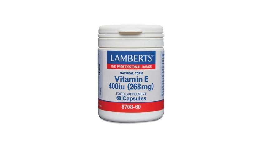Lamberts Natural Vit E Caps 60 X 400Iu