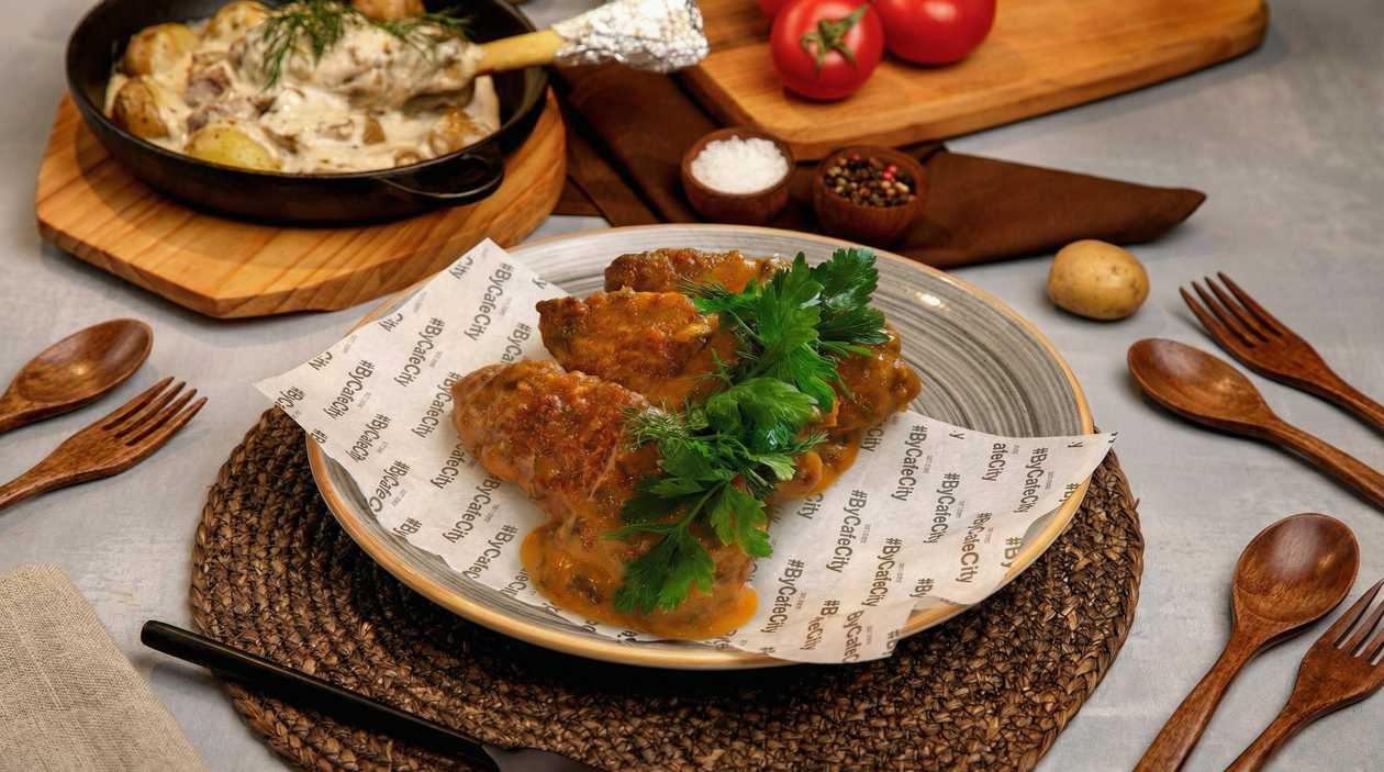 Corn-Crusted Chicken Fillet with Asian Sauce