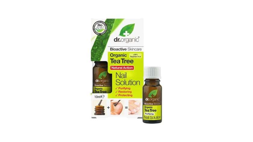 Dr Organics Tea Tree Nail Solution 10ml