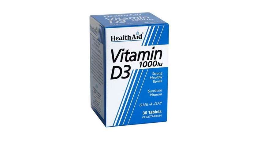 Health Aid Vitamin D Tab 30 X 1000Iu