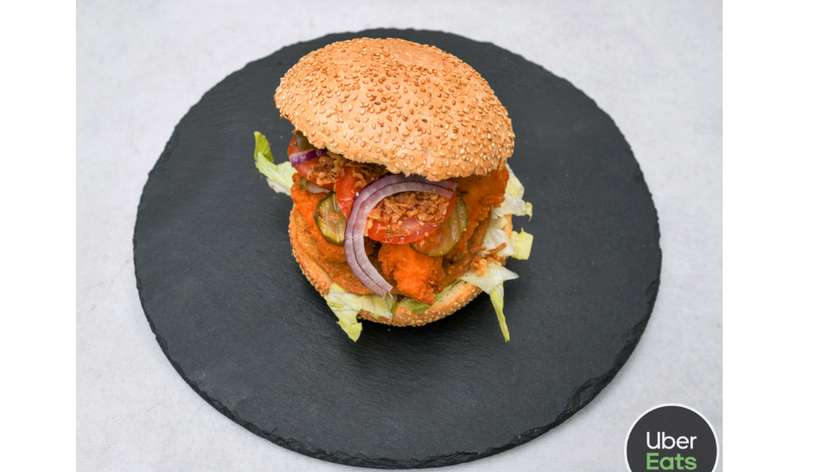 Strips burger leśny